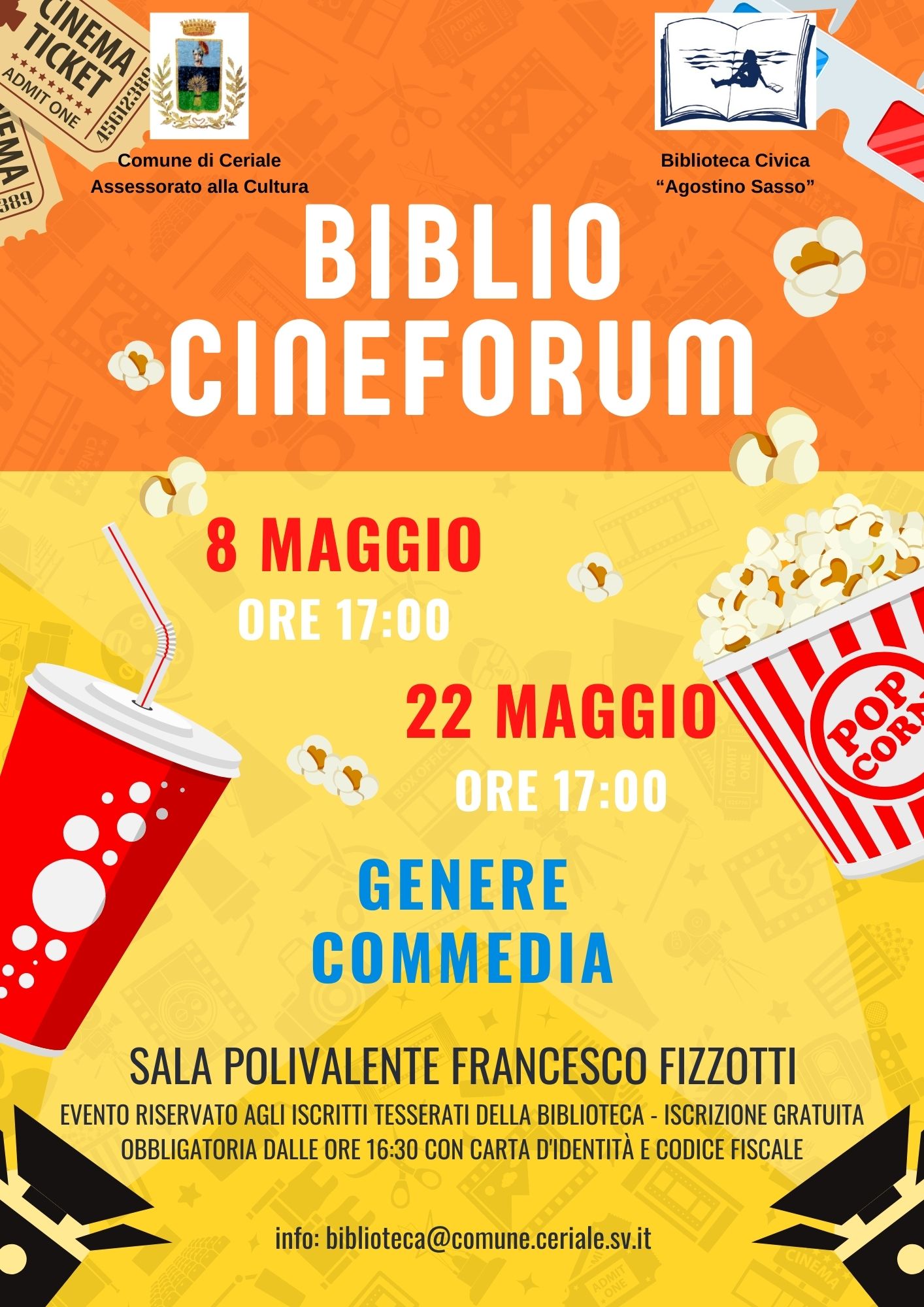 CINEFORUM MAGGIO 2025