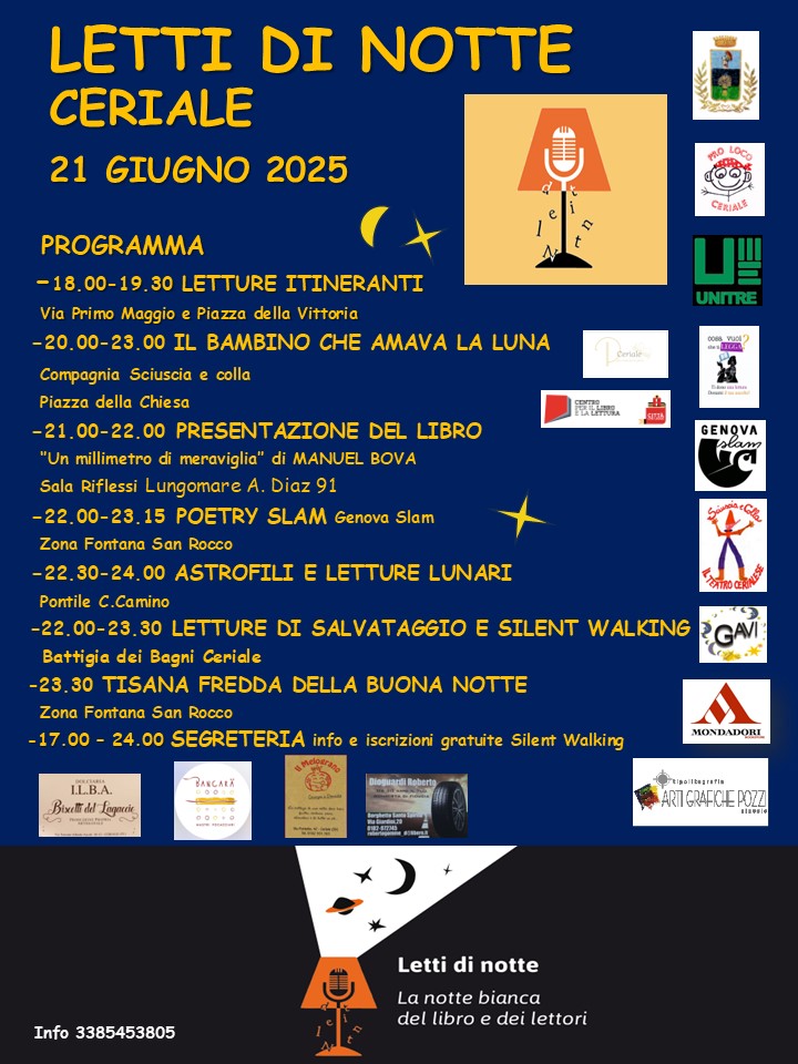 LOCANDINA LETTI DI NOTTE CERIALE 2025