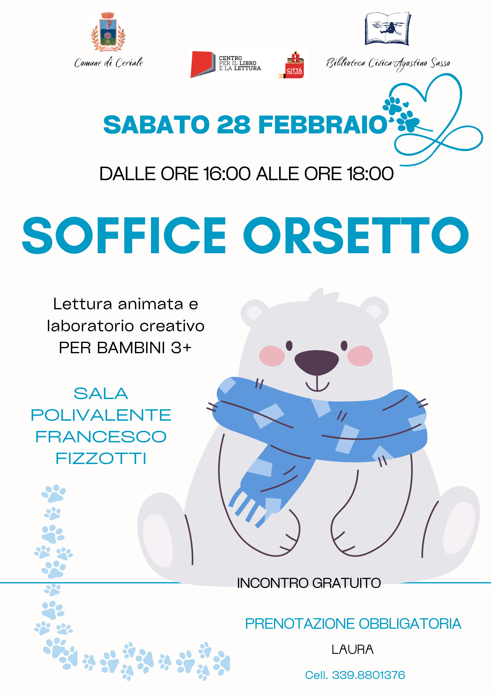 SOFFICE ORSETTO - CERIALE - BIBLIOTECA 2026
